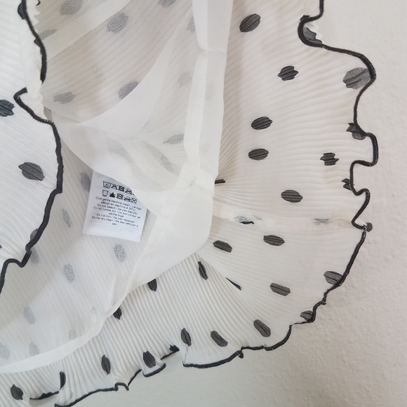 Ganni pleated Georgette top size 34(US2) - Picture 11 of 13